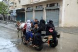 Lidé utíkají z Rafahu