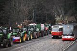 Do ulic v Praze podle odhadu Agrární komory vyjelo asi 700 traktorů a další techniky. Účastní se kolem 3500 lidí