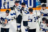 Zklamaní finští hokejisté po vyřazení na loňském šampionátu