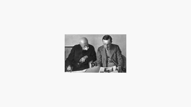 Karel Čapek s T.G.Masarykem