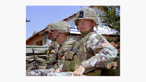 Američtí vojáci na Balkáně