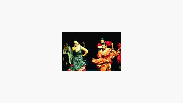 Soubor Flamenco por un niňo vystoupí v netradičním prostředí  Laser Show Hall