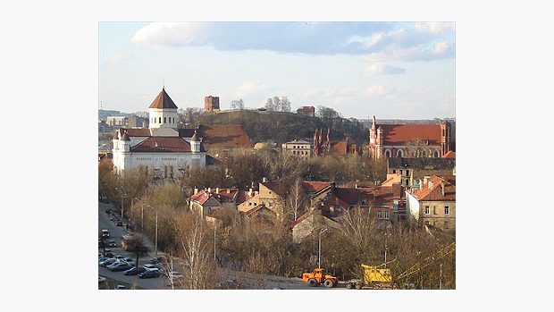 Pohled na Vilnius