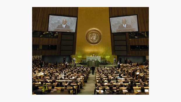 zasedání OSN