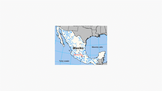 Mexiko - území
