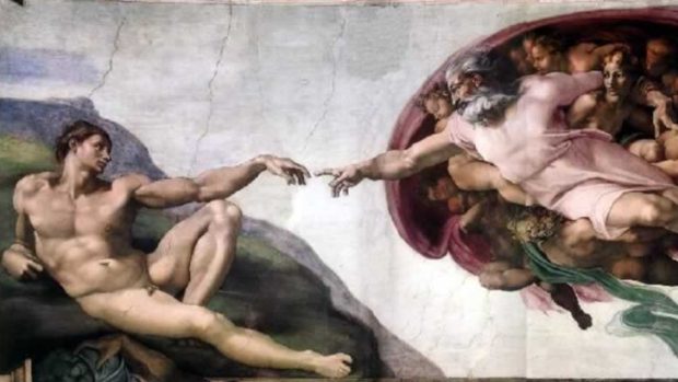 Michelangelo Buonarroti: Stvoření Adama
