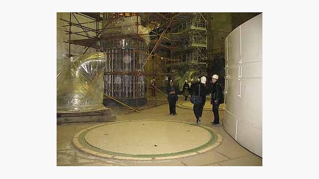 Nová hala pro reaktor