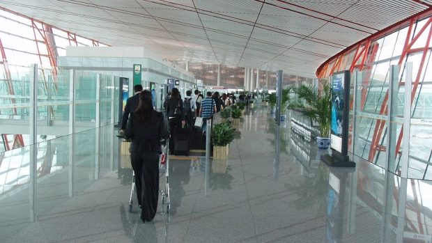 Moderní pekingské letiště