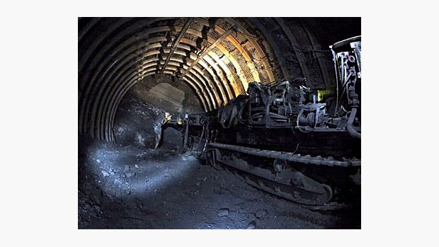 Těžba uhlí v OKD