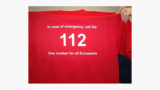 tričko s číslem tíňové linky 112