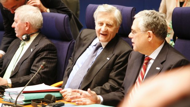 Prezident Evropské centrální banky Jean-Claude Trichet