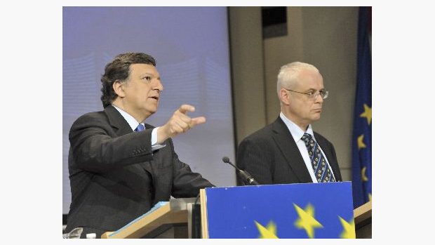 José Manuel Barroso a Vladimír Špidla
