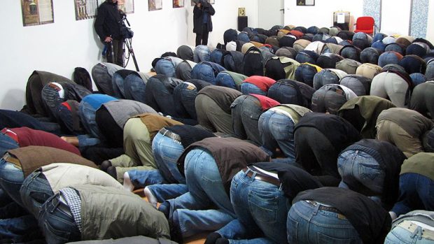 Modlitba něměckých muslimů