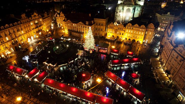 Vánoční trhy v Praze. Ilustrační foto.