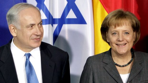 Benjamin Netanjahu, Angela Merkelová
