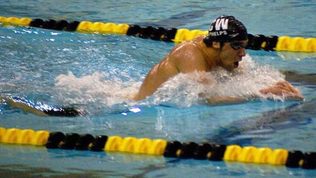 Michael Phelps, držitel několika rekordů v plavání
