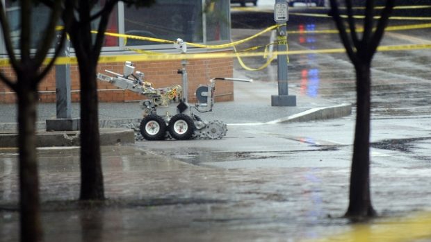 Robot na zneškodňování bomb v Pittsburghu