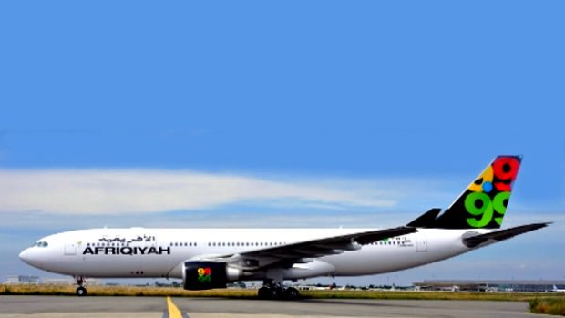 Letadlo Airbus A330 společnosti Afriqiyah Airways