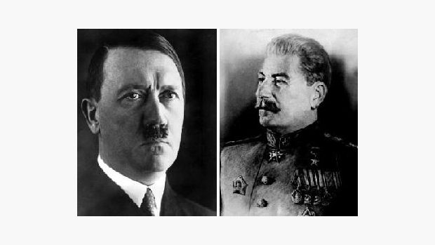 Adolf Hitler, Josef Stalin  