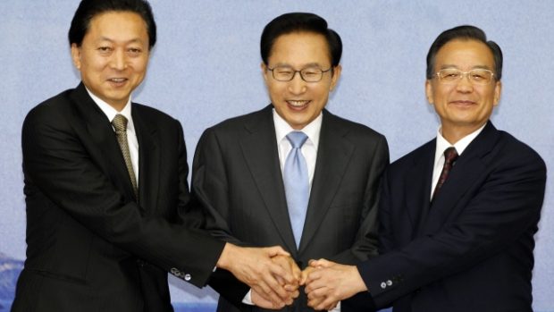 Jihokorejsko-japonsko-čínský summit v Soulu