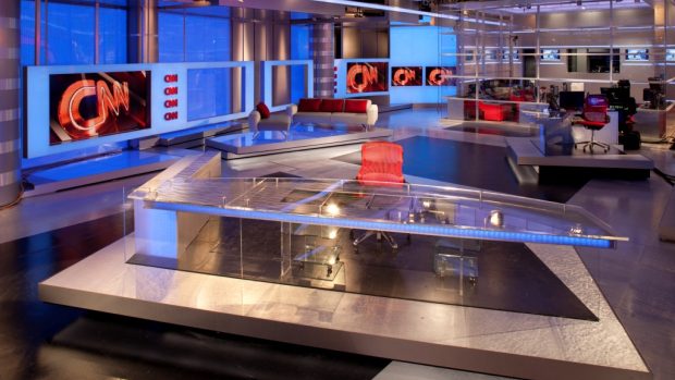 Nové studio CNN v americké Atlantě