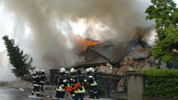 Výbuch plynu v rakouském Sankt Pöltenu.jpg