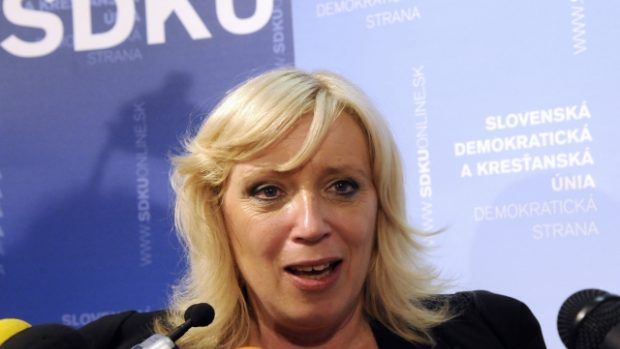 Volební lídr SDKÚ Iveta Radičová