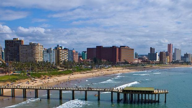 Pláž v Durbanu