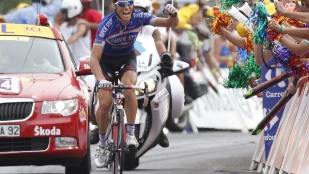 Francouz Chavanel triumfuje v první horské etapě Tour de France