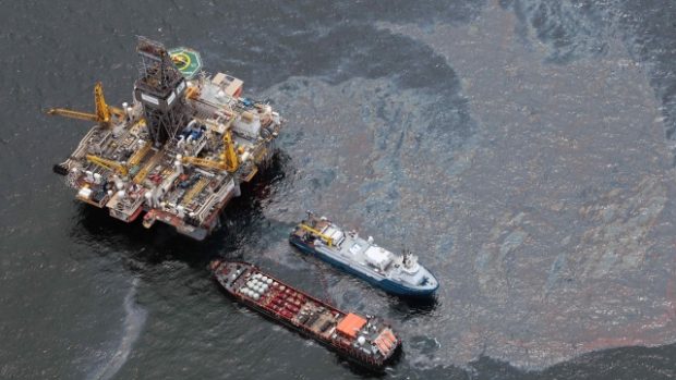 likvidace úniku ropy v Mexickém zálivu