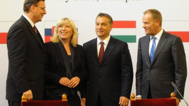 summit Visegrádské čtyřky v Budapešti