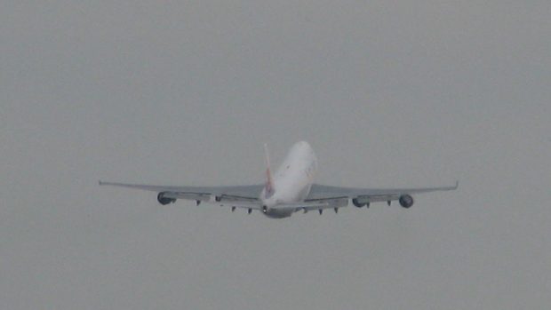 Vzlet Boeing 747