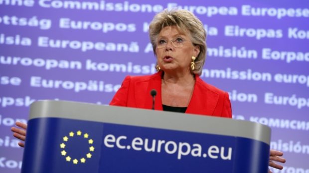 eurokomisařka Viviane Redingová