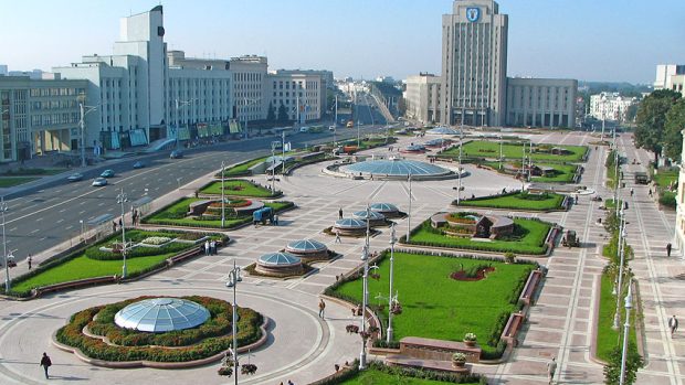 V Minsku leží největší náměstí v Evropě