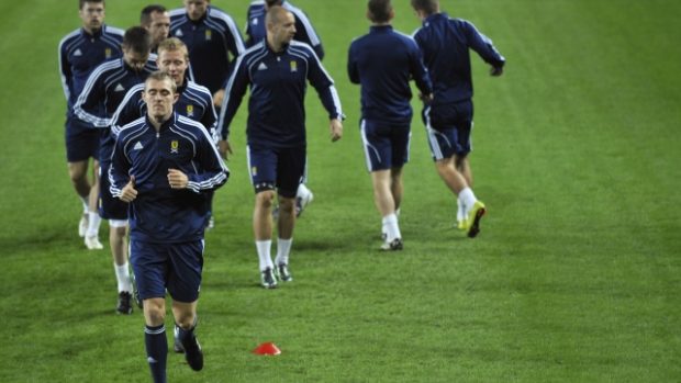 Skotští fotbalisté se připravují na kvalifikační duel ME proti Česku