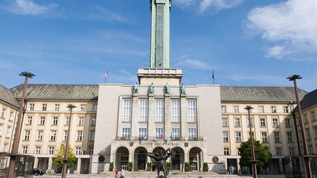 Radnice města Ostravy na Prokešově náměstí