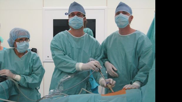 Operace v nemocnici v Příbrami