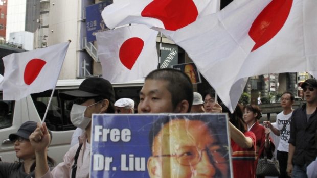 Demonstrace v Tokiu kvůli ostrovům Senkaku