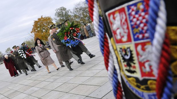 Slavnostní pietní akt na Vítkově začal oficiální část oslav založení Československé republiky