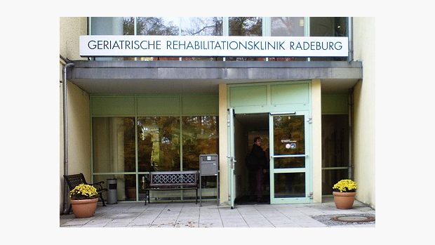 Geriatrická klinika v Radeburgu nedaleko Drážďan