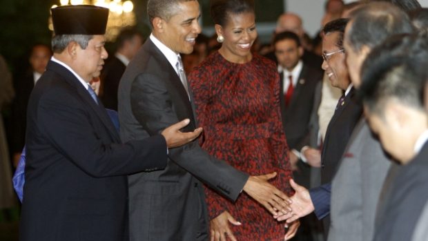 Barack Obama na návštěvě Indonésie