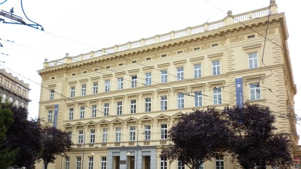 Masarykova univerzita - budova rektorátu v Brně