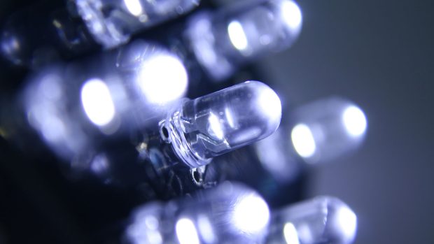 LED žárovka (detail)