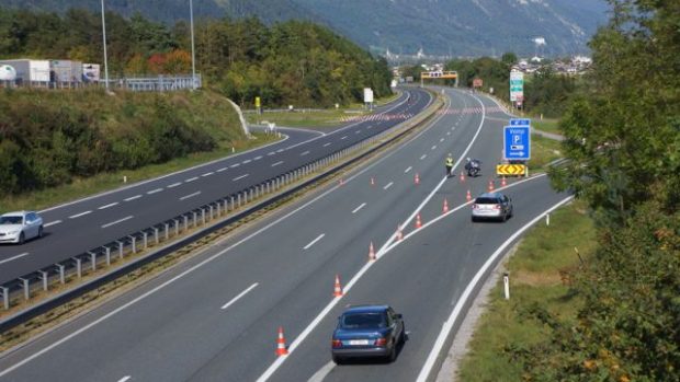 Blokáda tyrolské dálnice A12