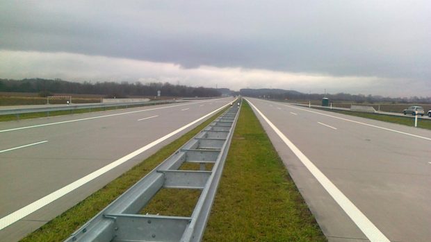 Nově otevřený úsek dálnice D1 u Bohumína