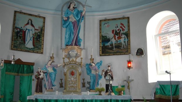 Římskokatolický kostel ve Svaté Heleně v Banátu