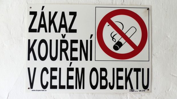 Zákaz kouření - cedule