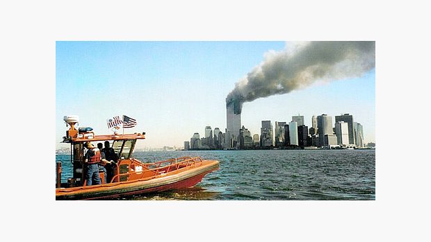 Manhattan - 11. září 2001 - teroristické útoky na New York