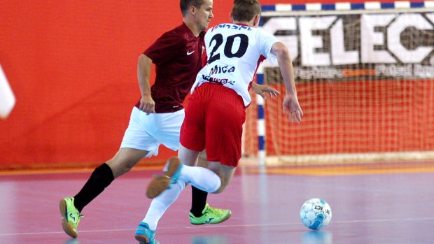 Futsalové derby mezi Spartou a Slavií