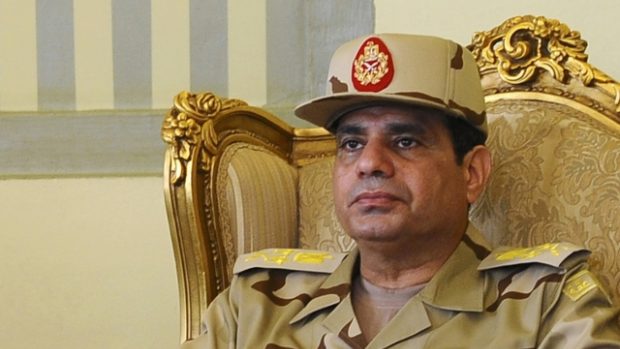 Egyptský generál Abd al-Fattáh Sísí